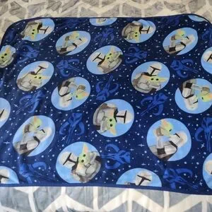 Star Wars | Bedding | Star Wars Baby Yoda Blanket Mandalorian 48 X 39 ...